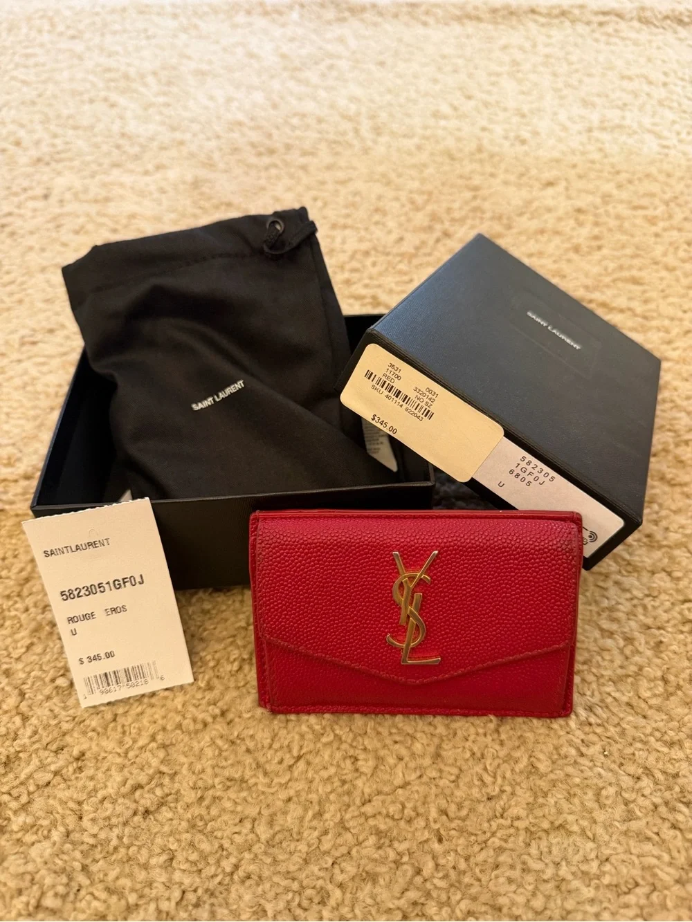 Saint Laurent Uptown Card Holder